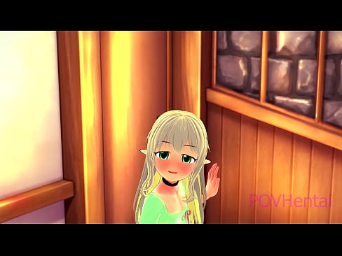 ❤️ (Perangkap) Pembantu rumah Elvish membantu anda mencuci muka anda. ❤❌ Lucah cantik pada kami